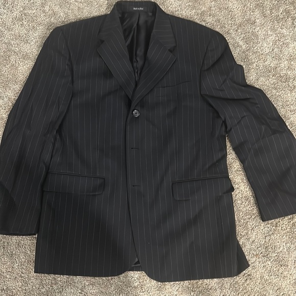Chaps Suits & Blazers Pinstripe Suit Jacket Chaps Poshmark